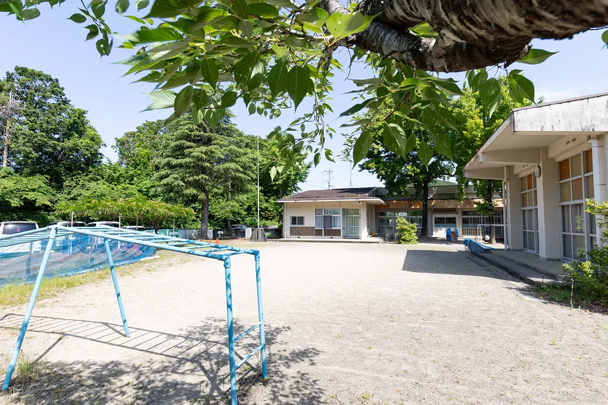 どんぐりはうすの校庭