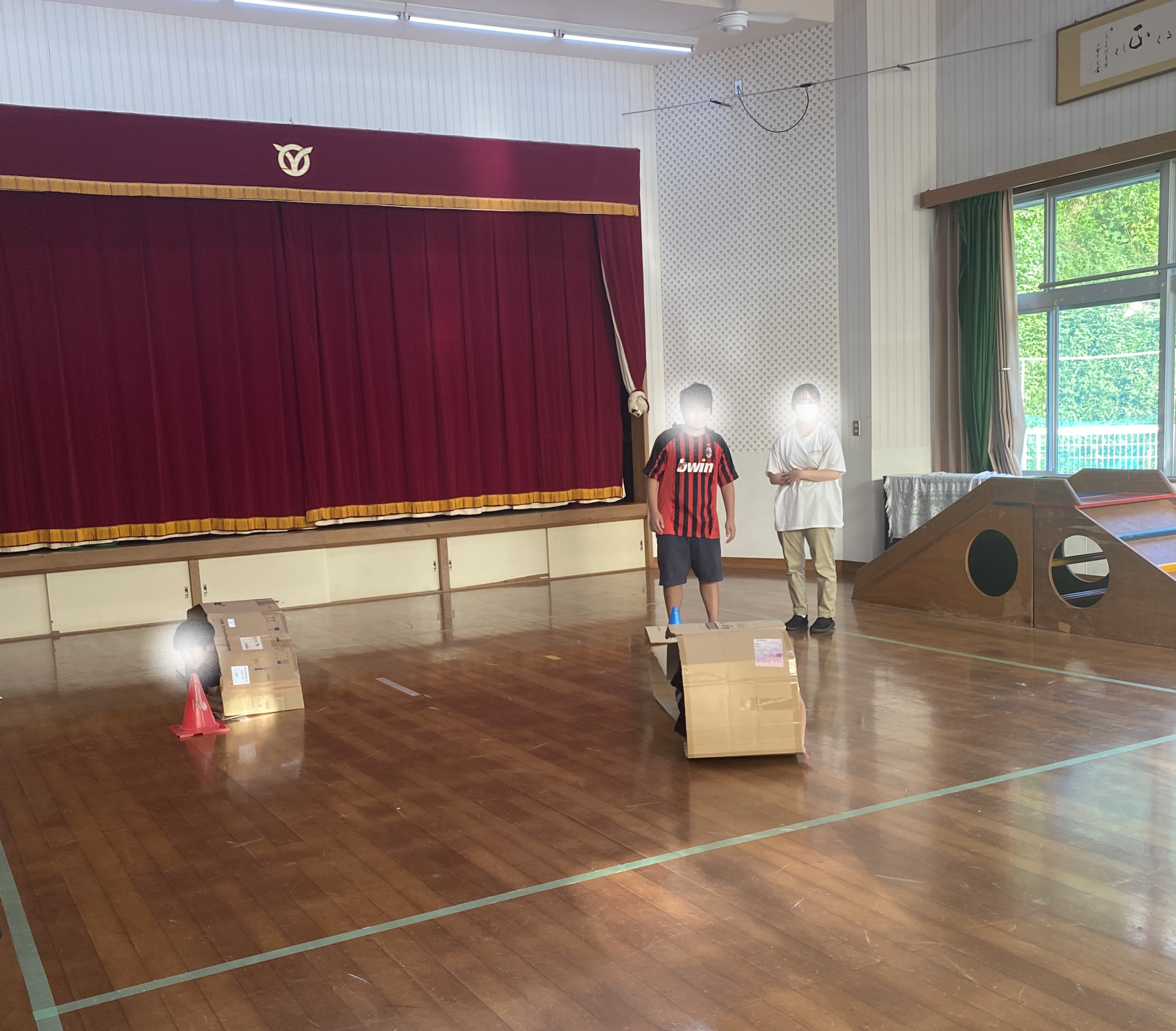 元気いっぱい体を動かそう！