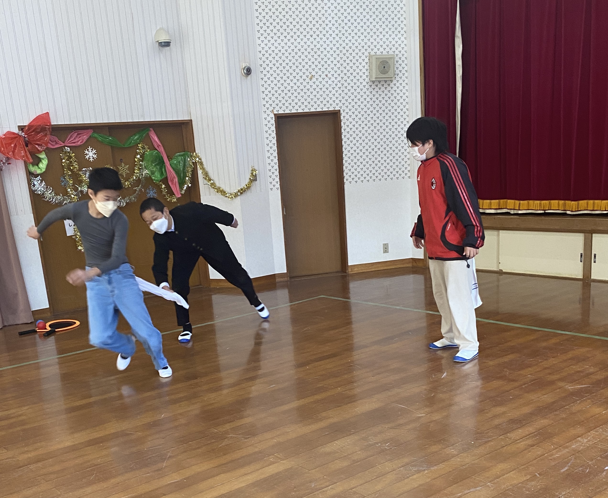 レクリエーションをしたよ！