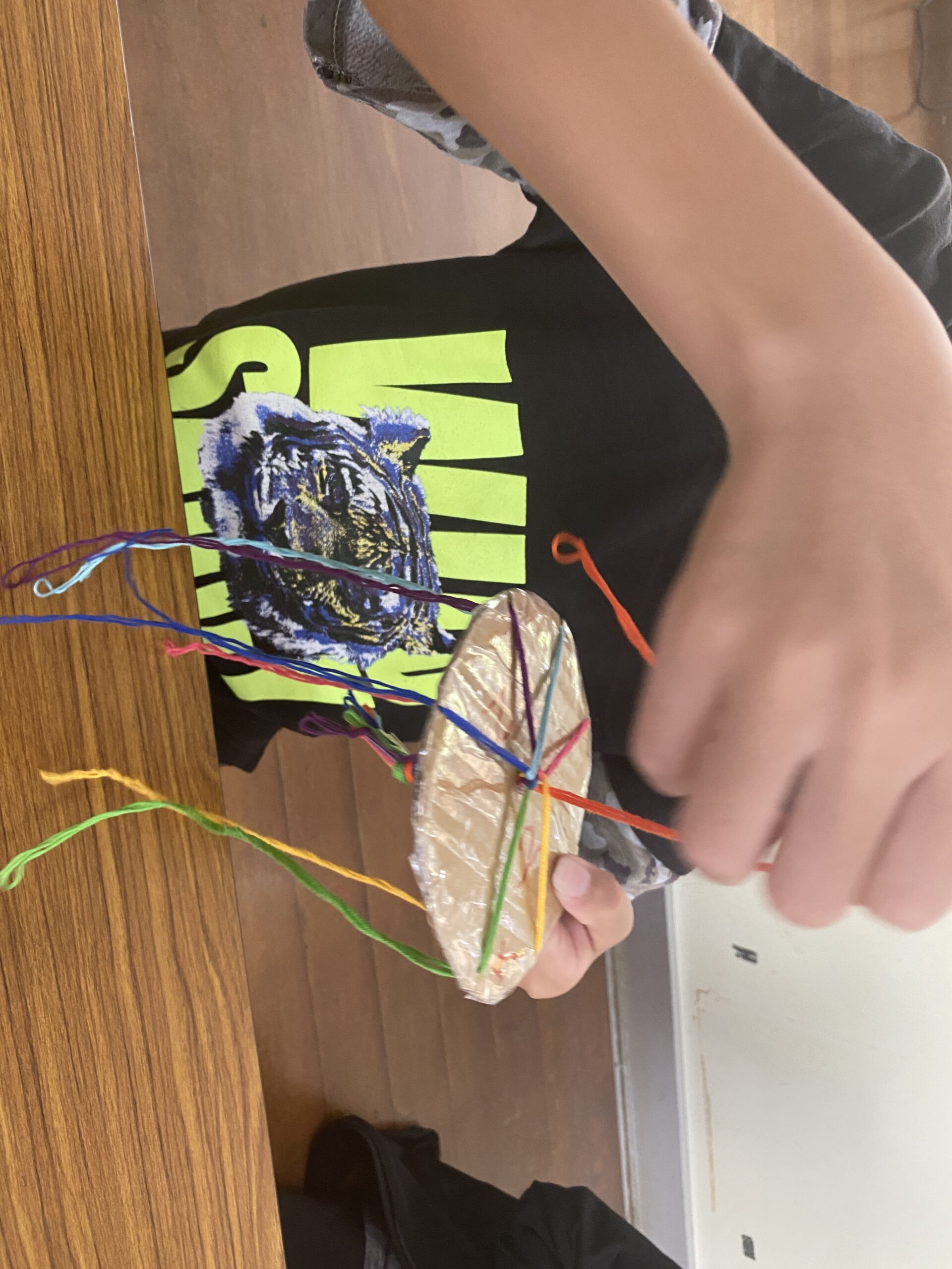 ミサンガを作りました!