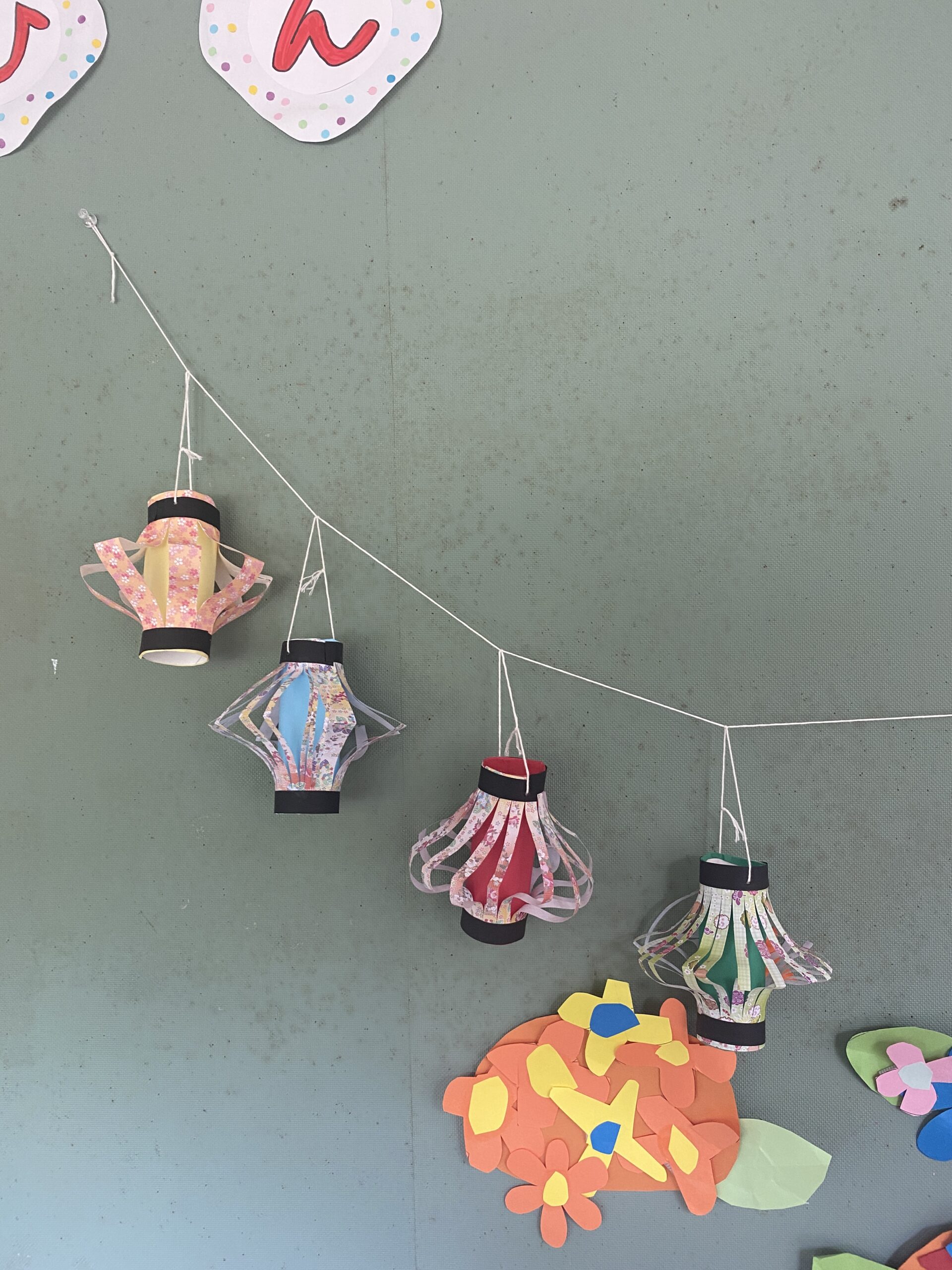 ちょうちん制作しました！