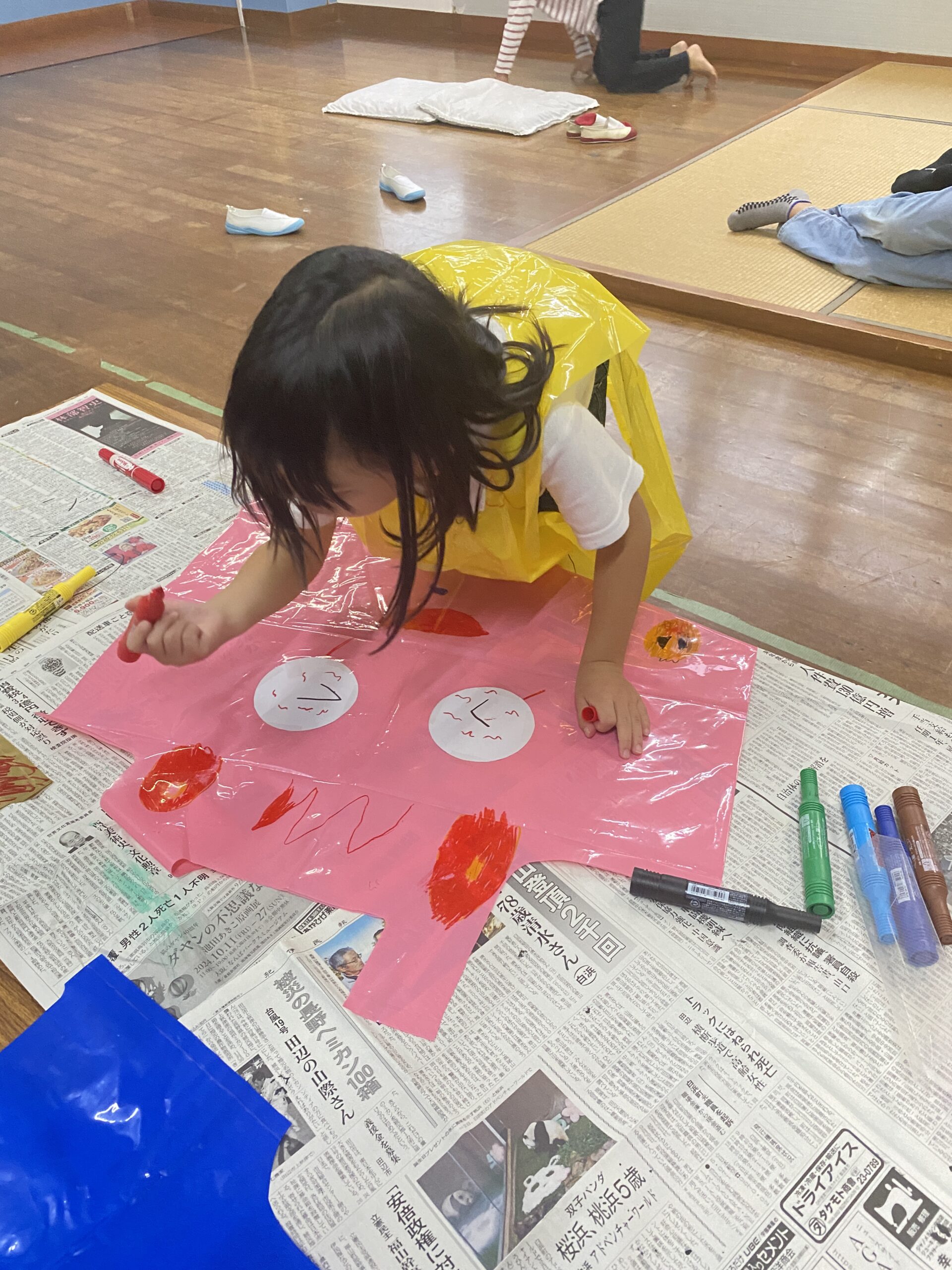 ハロウィン仮装の制作をしたよ！