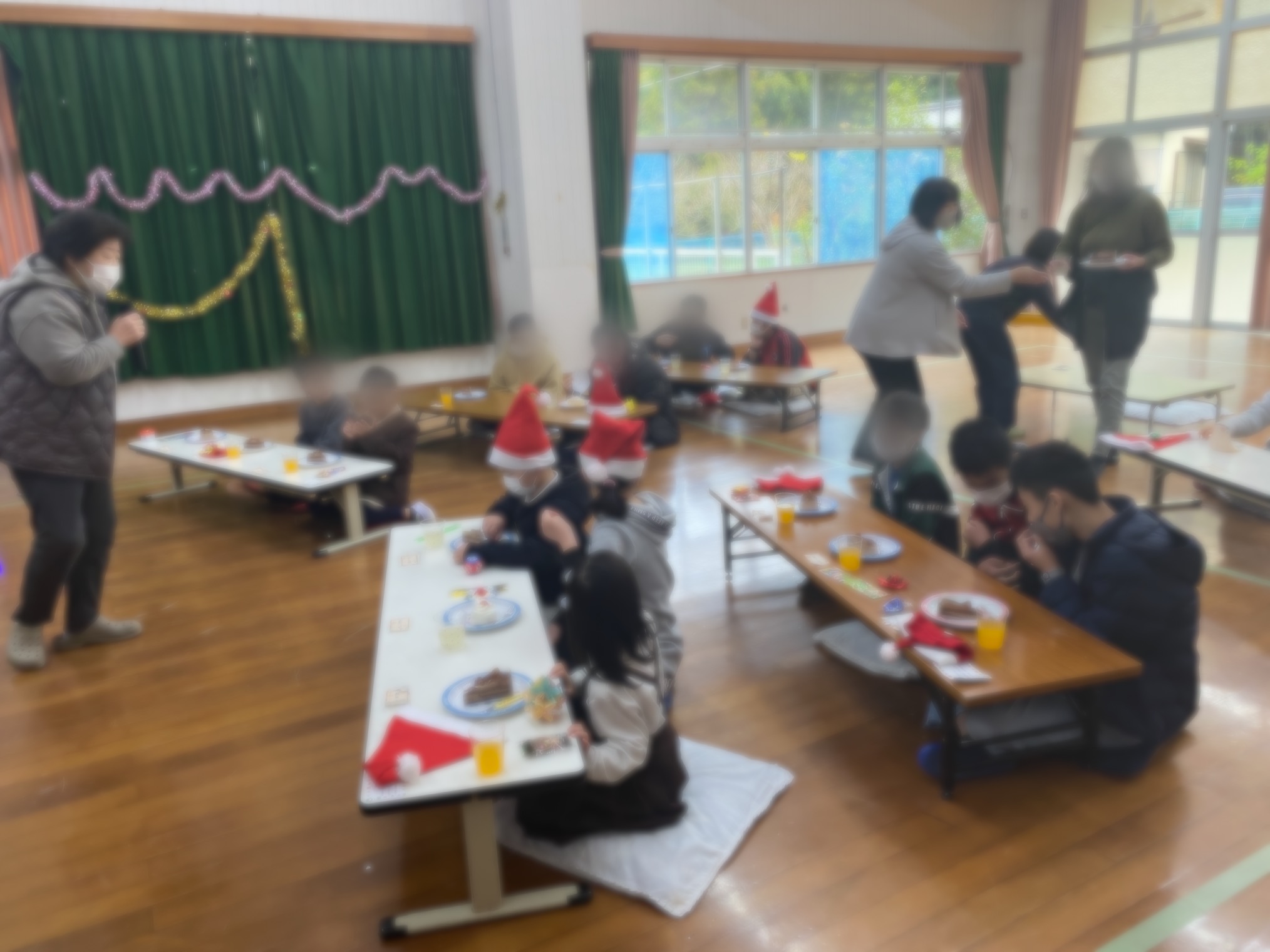 今年もサンタクロースがやってきた!