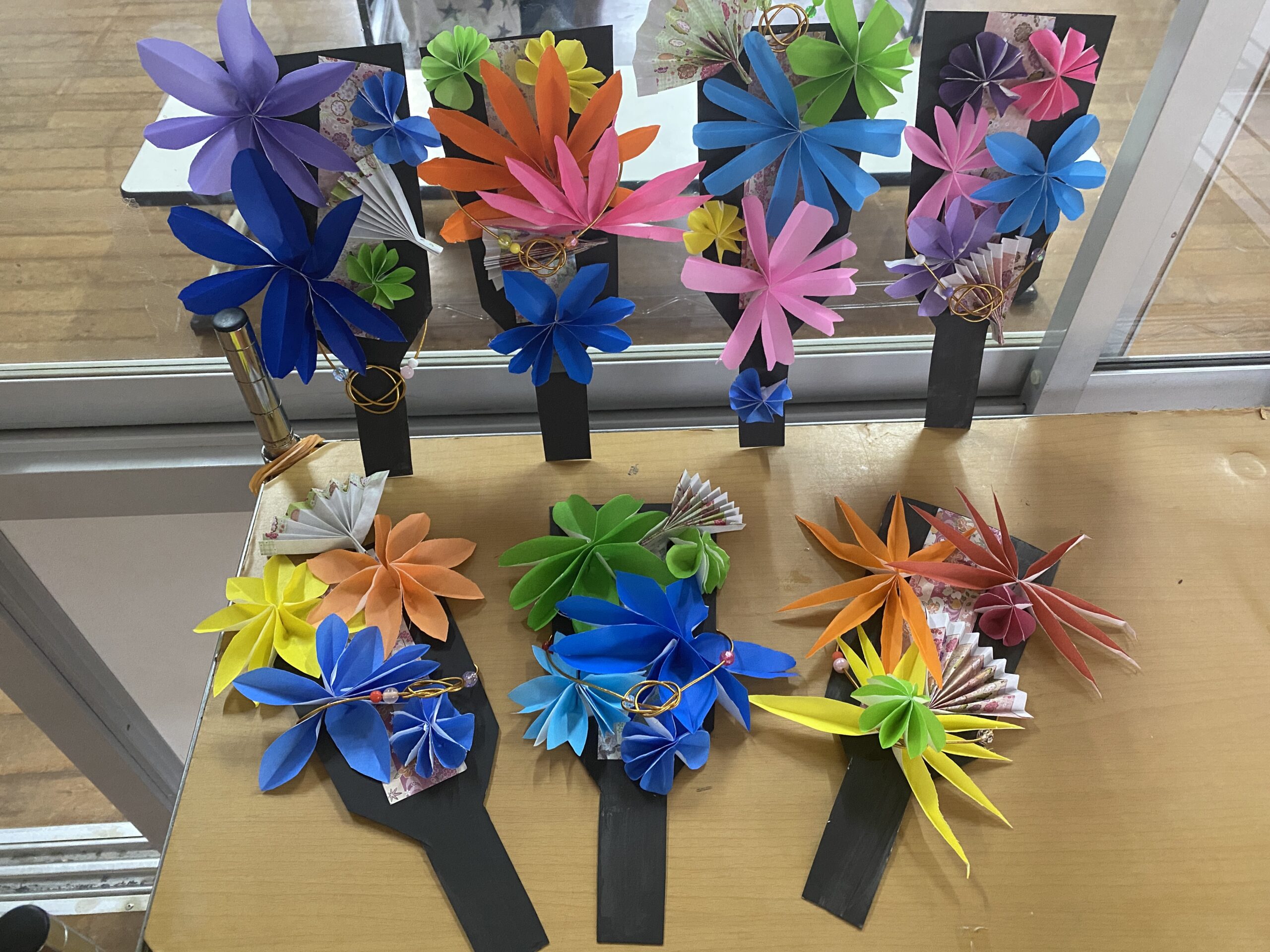 羽子板を作ったよ