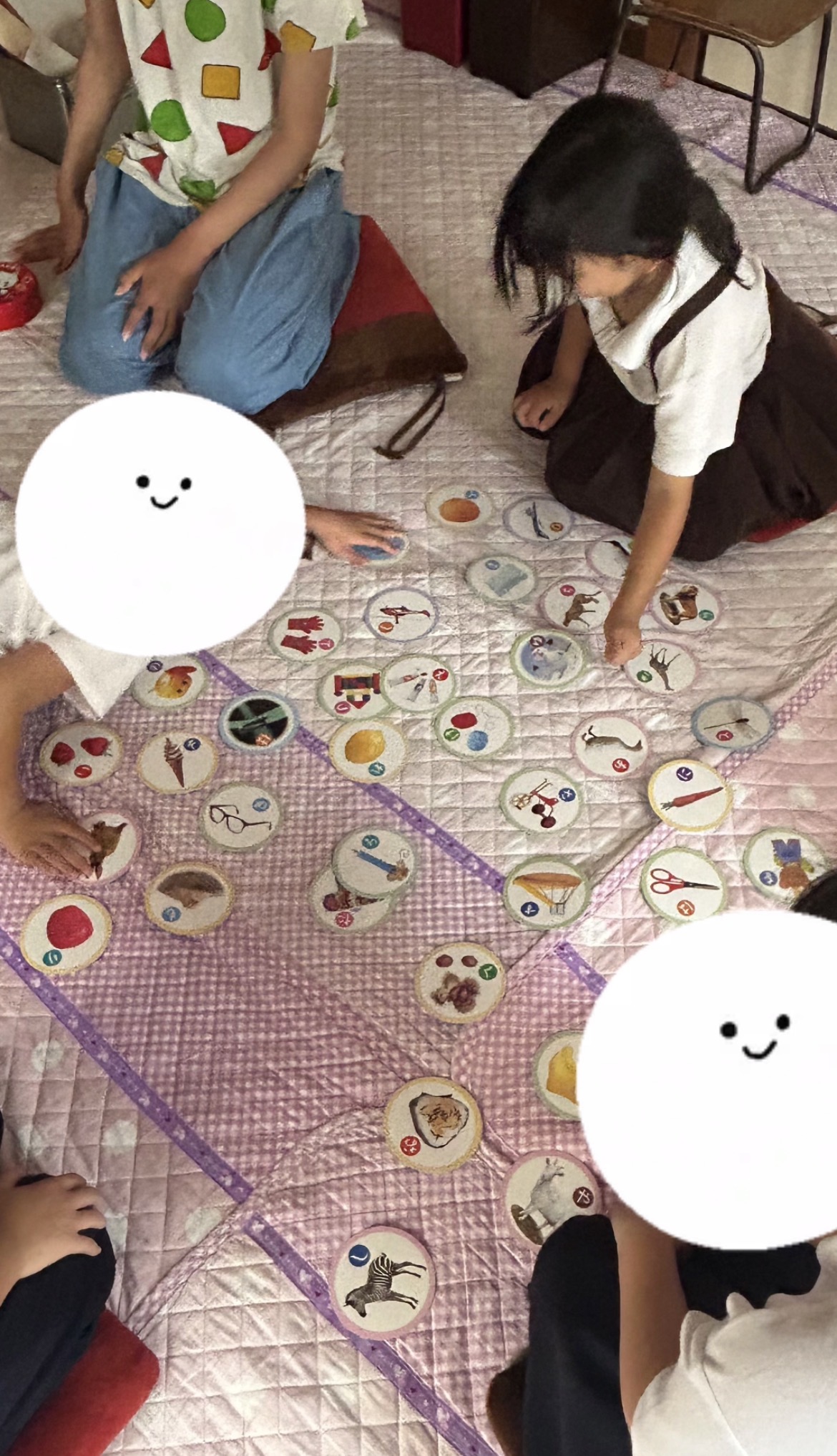 かるた対決をしたよ！
