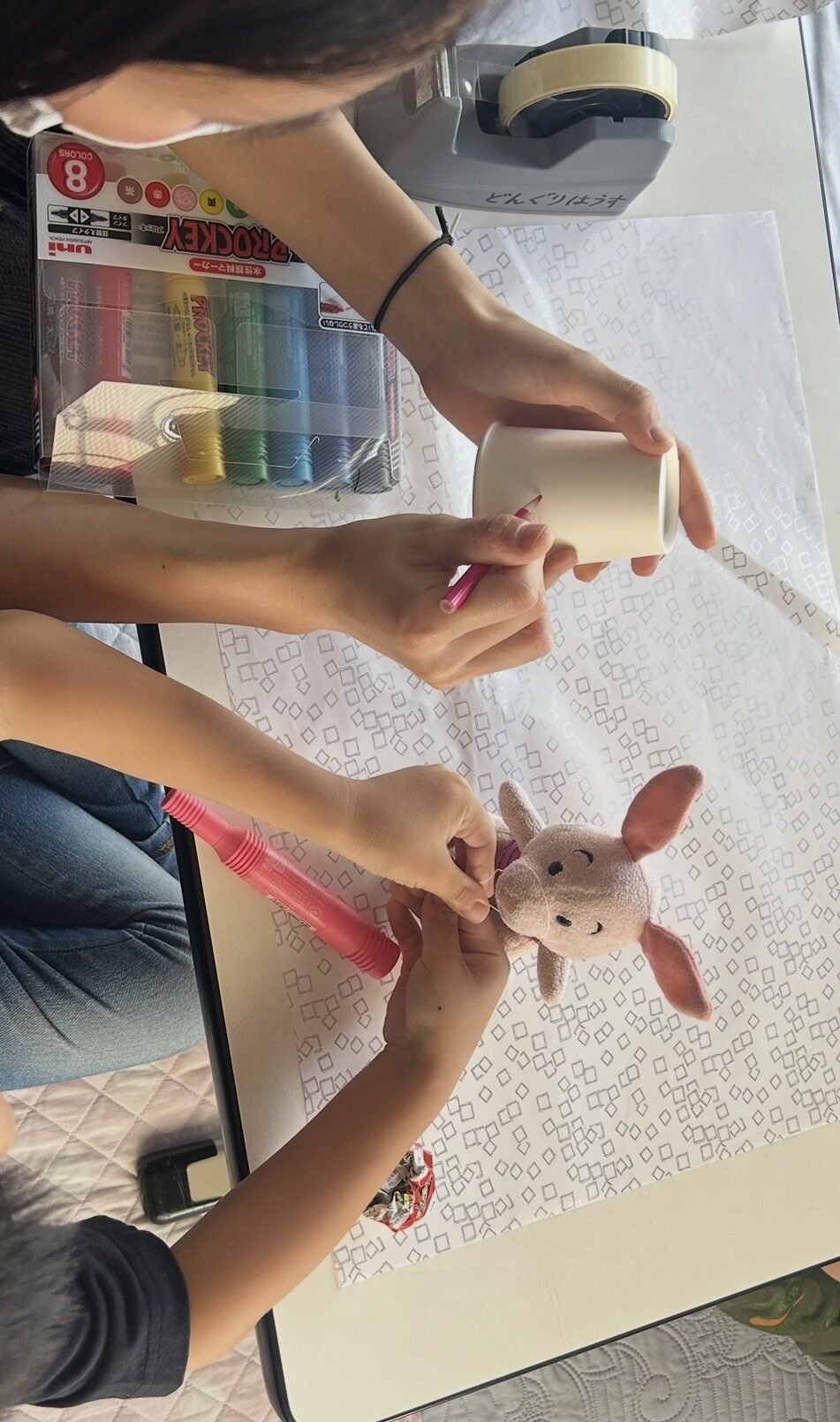 紙コップで制作！