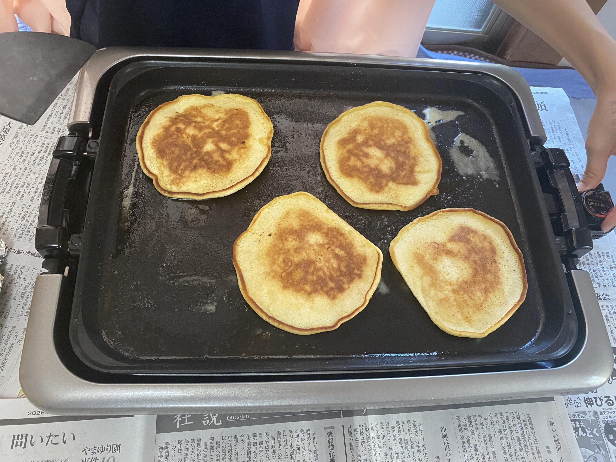 パンケーキを食べよう！